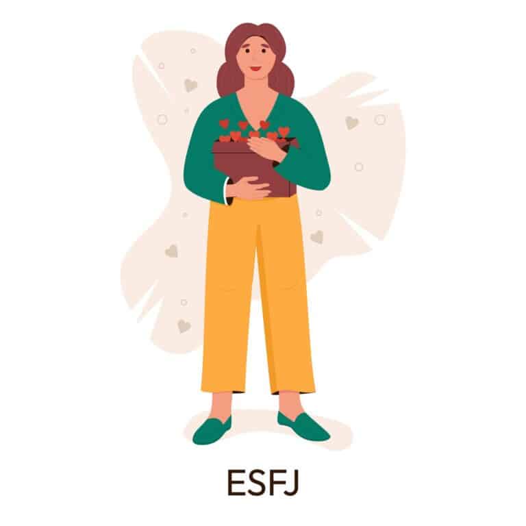 Illustration of the ESFJ personality type