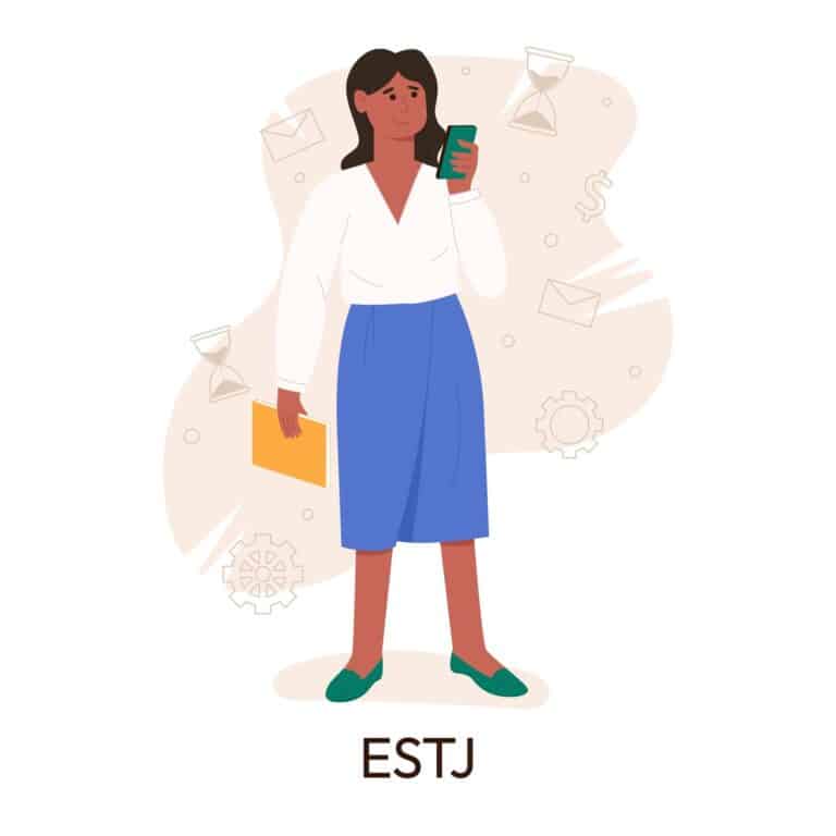 Illustration of the ESTJ personality type