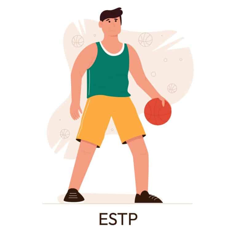 Illustration of the ESTP personality type
