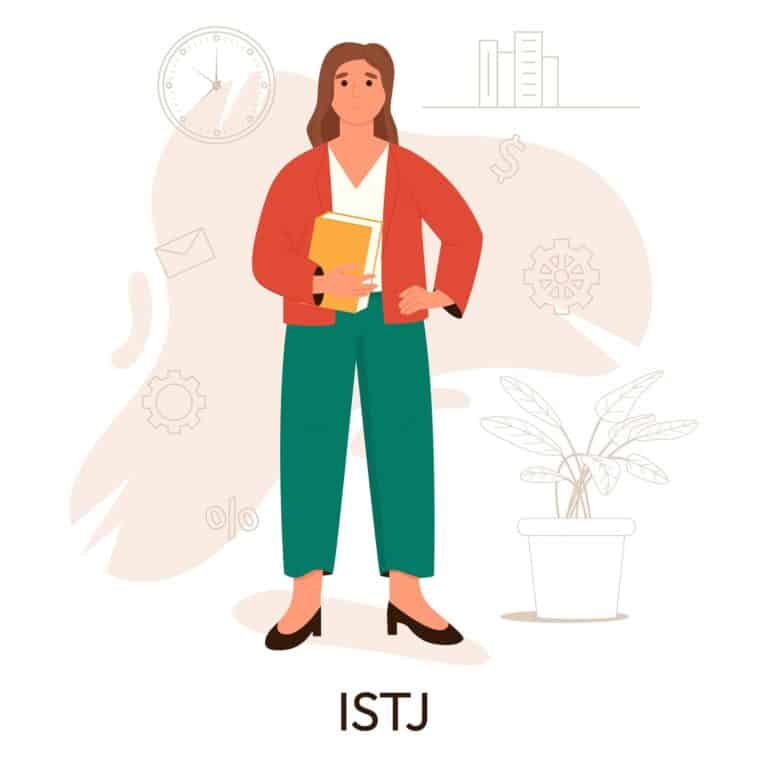 Illustration of the ISTJ personality type